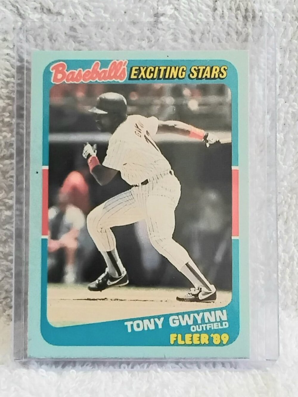 5/$20 Mint 1989 Fleer Tony Gwynn Baseball's Exciting Stars MLB Card 20!!